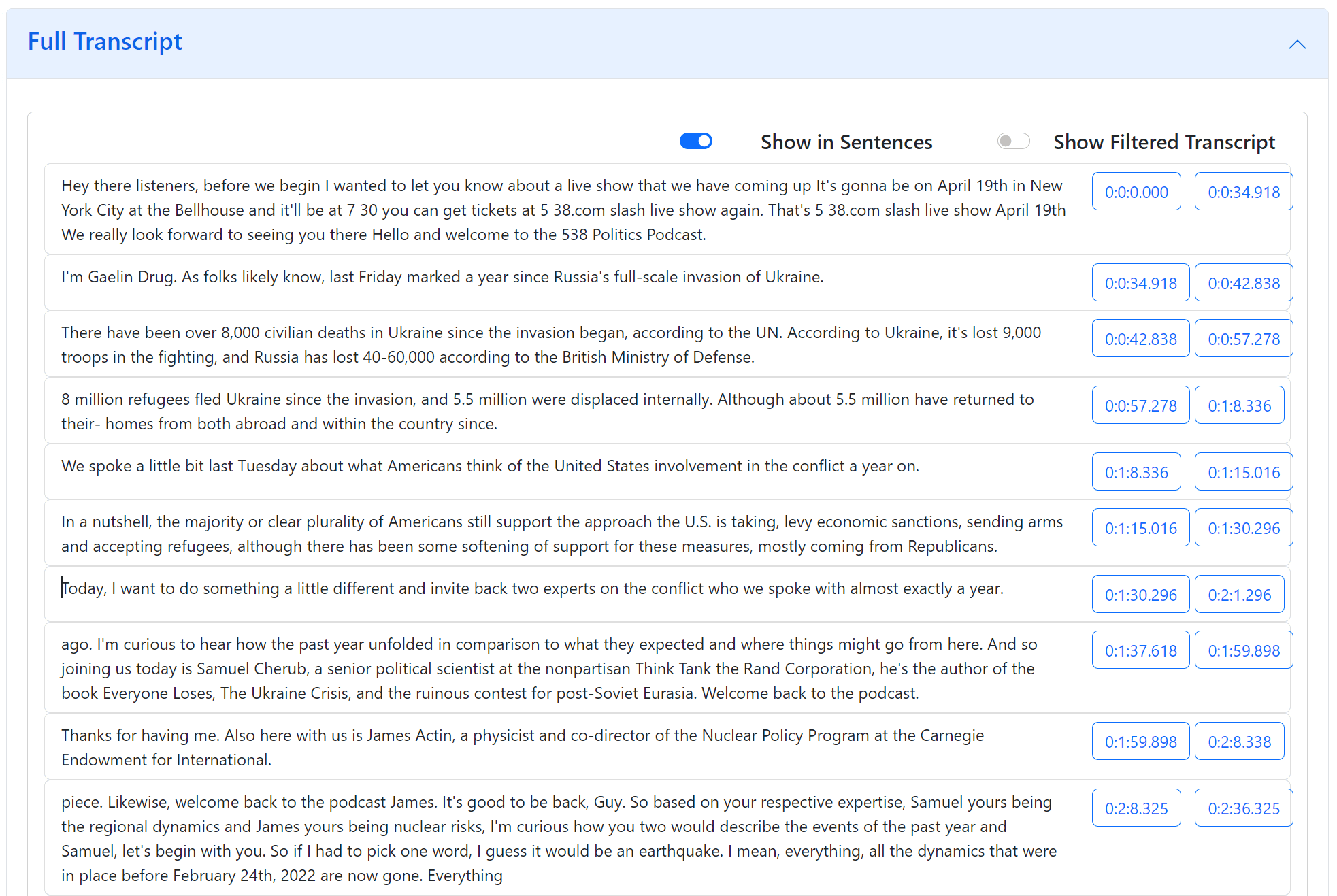 Transcribe